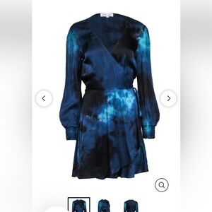 Bella Dahl hand dyed wrap dress